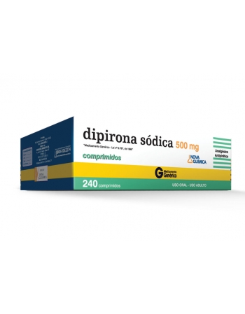 DIPIRONA SOD 500MG C/240 COMP