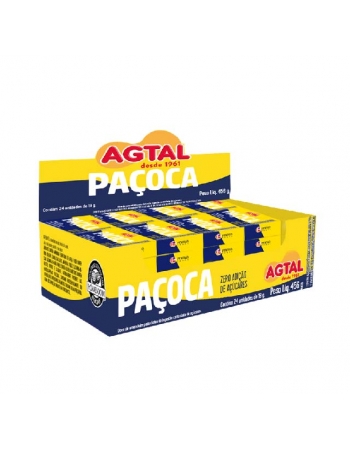 PACOCA AGTAL ZERO ACUCAR 6X24X19G
