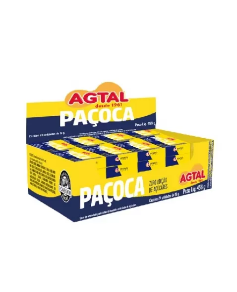 PACOCA AGTAL ZERO ACUCAR 6X24X19G