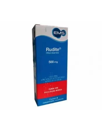 RUDITE 500MG C/6 COM REV - EMM
