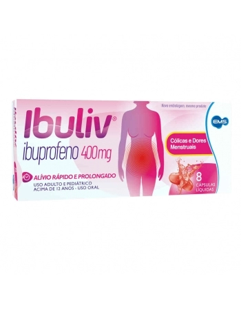 IBULIV 400MG C/ 20 CAP - EMM