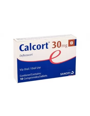 CALCORT 30MG C/10 COMP-SAP