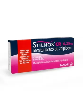 STILNOX (B1) CR 6,25 MG CX 20 CPRS-SAN