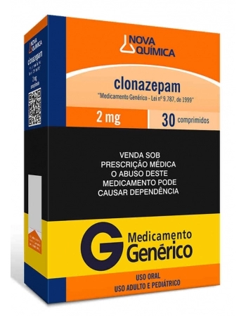 CLONAZEPAM (B1) 2MG C/30 COMP