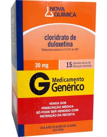 CLOR DULOXETINA (C1) 30MG C/15 COMP