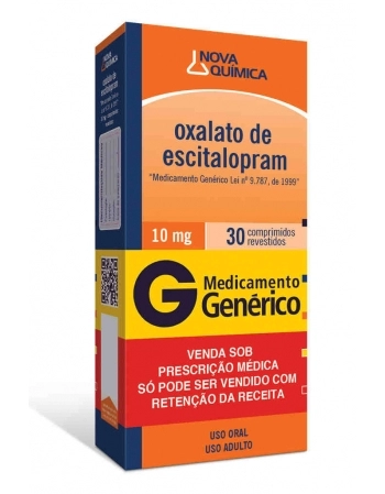 OXALATO ESCITALOPRAM (C1) 10MG C/30