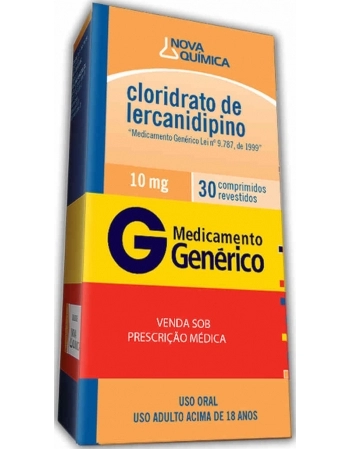CLOR LERCANIDIPINO 10MG C/30 COMP