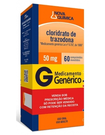 CLOR TRAZODONA (C1) 50MG C/60 COMP