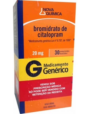 BROM CITALOPRAM (C1) 20MG C/30 COMP