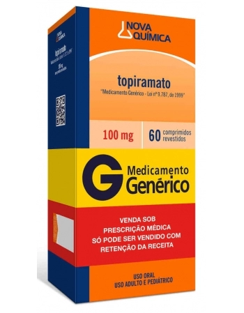 TOPIRAMATO (C1) 100MG C/60 COMP