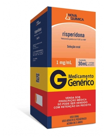 RISPERIDONA (C1) 1MG SOL ORAL C/30ML