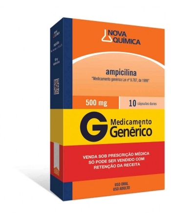 AMPICILINA 500MG C/10 CAPS