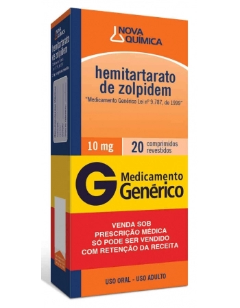 HEMIT ZOLPIDEM (B1) 10MG C/20 COMP