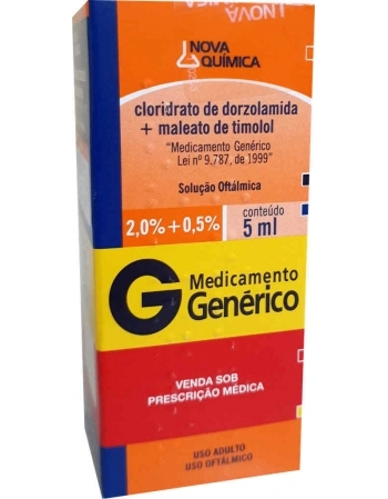 CLOR DORZOLAMIDA+MAL TIMOLOL C/5ML