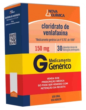 CLOR VENLAFAXINA (C1) 150MG C/30 CAPS