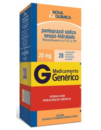 PANTOPRAZOL 20MG C/28 COMP