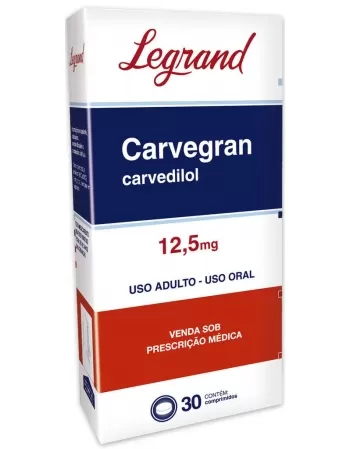 CARVEGRAN 12,5MG C/30 COMP-LGM