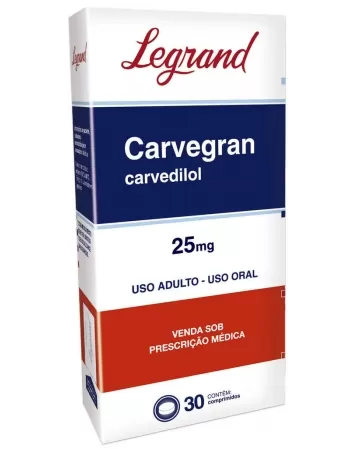 CARVEGRAN 25MG C/30 COMP-LGM