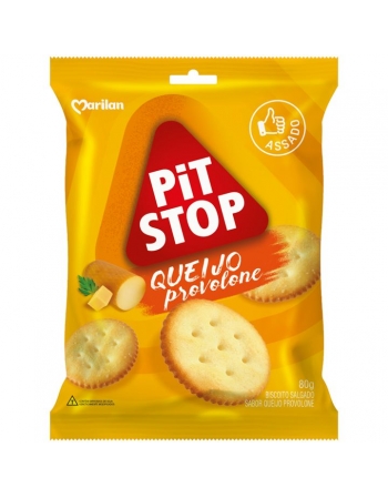 SNACK PIT STOP QUEIJO PROVOLONE 16X60G