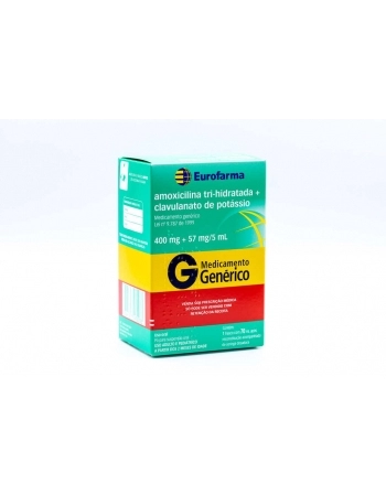 AMOX+CLAV POT 400+57MG SUSP C/70ML