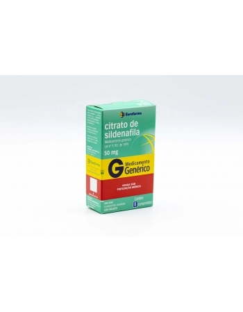 CITRATO SILDENAFILA 50MG C/8 COMP