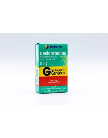 DESLORATADINA 5MG C/10 COMP