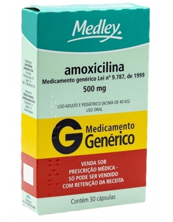 AMOXICILINA 500MG C/30 COMP