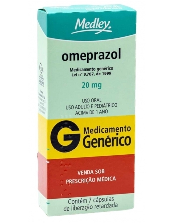 OMEPRAZOL 20MG C/7 COMP