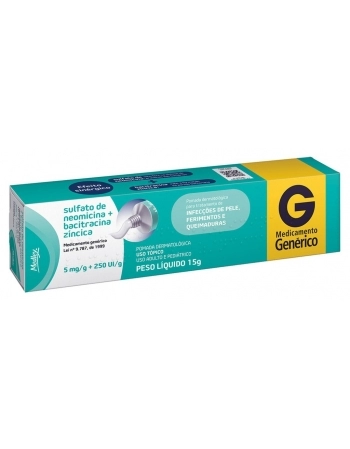 SULF NEOMICINA+BACITRAC POM C/15G