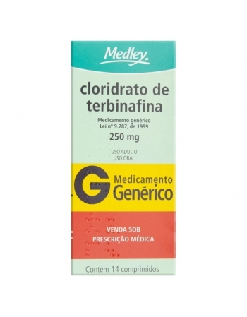 CLOR TERBINAFINA 250MG C/14 COMP