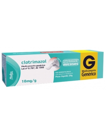 CLOTRIMAZOL 10MG CREM DERM 20G