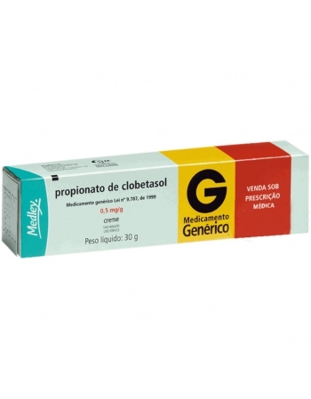 PROPIONATO CLOBETASOL CREM 0,5MG C/30G