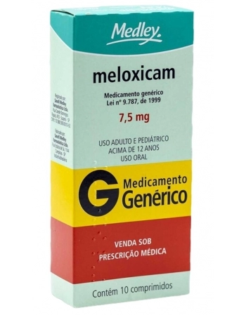 MELOXICAM 7,5MG C/10 COMP
