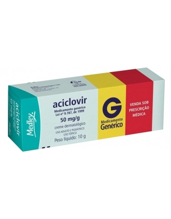 ACICLOVIR 50MG CR BG 10G