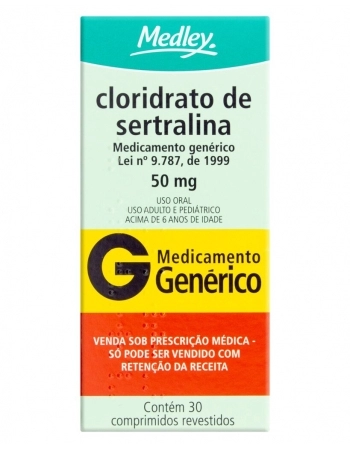 CLOR SERTRALINA (C1) 50MG C/30 COMP