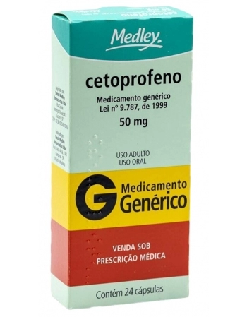 CETOPROFENO 50MG C/24 CAP