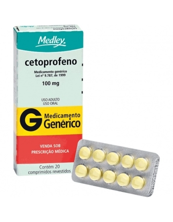 CETOPROFENO 100MG C/20 COMP