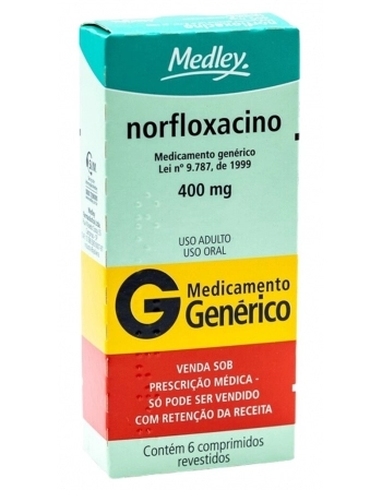 NORFLOXACINO 400MG C/6 COMP