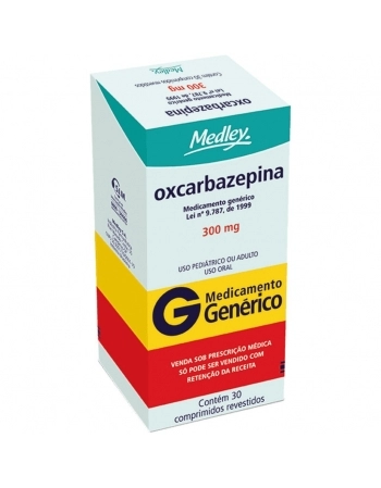 OXCARBAZEPINA (C1) 300MG C/30 COMP