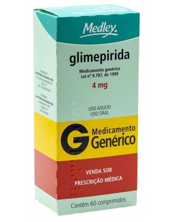 GLIMEPIRIDA 4MG C/60 COMP