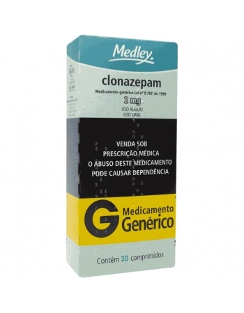 CLONAZEPAM (B1) 2MG C/30 COMP