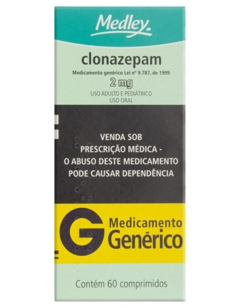 CLONAZEPAM (B1) 2MG C/60 COMP