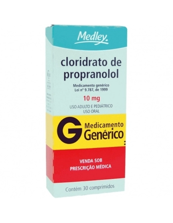 CLOR PROPRANOLOL 10MG C/30 COMP