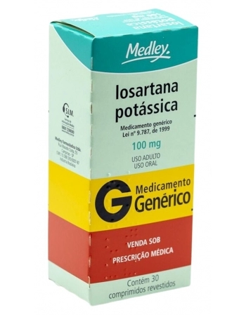 LOSARTANA POT 100MG C/30 COMP