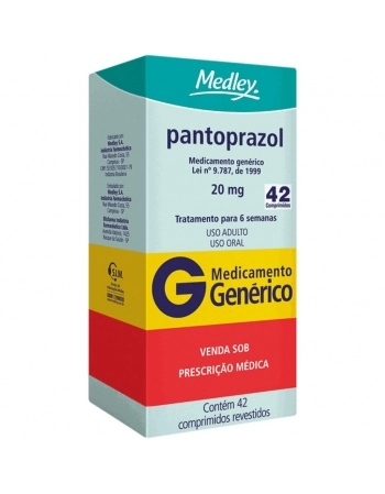 PANTOPRAZOL SOD 20MG C/42 COMP