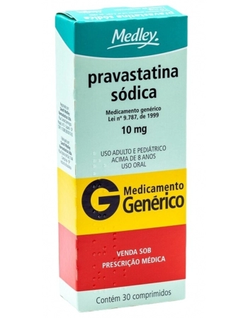 PRAVASTATINA SODICA 10MG C/30 COMP