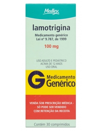 LAMOTRIGINA (C1) 100MG C/30 COMP