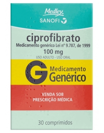 CIPROFIBRATO 100MG C/30 COMP