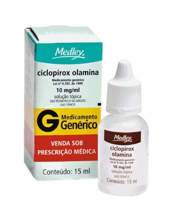 CICLOPIROX OLAMINA 10MG S/TOP C/15ML