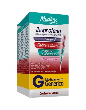 IBUPROFENO 100MG SUSP ORAL 20ML